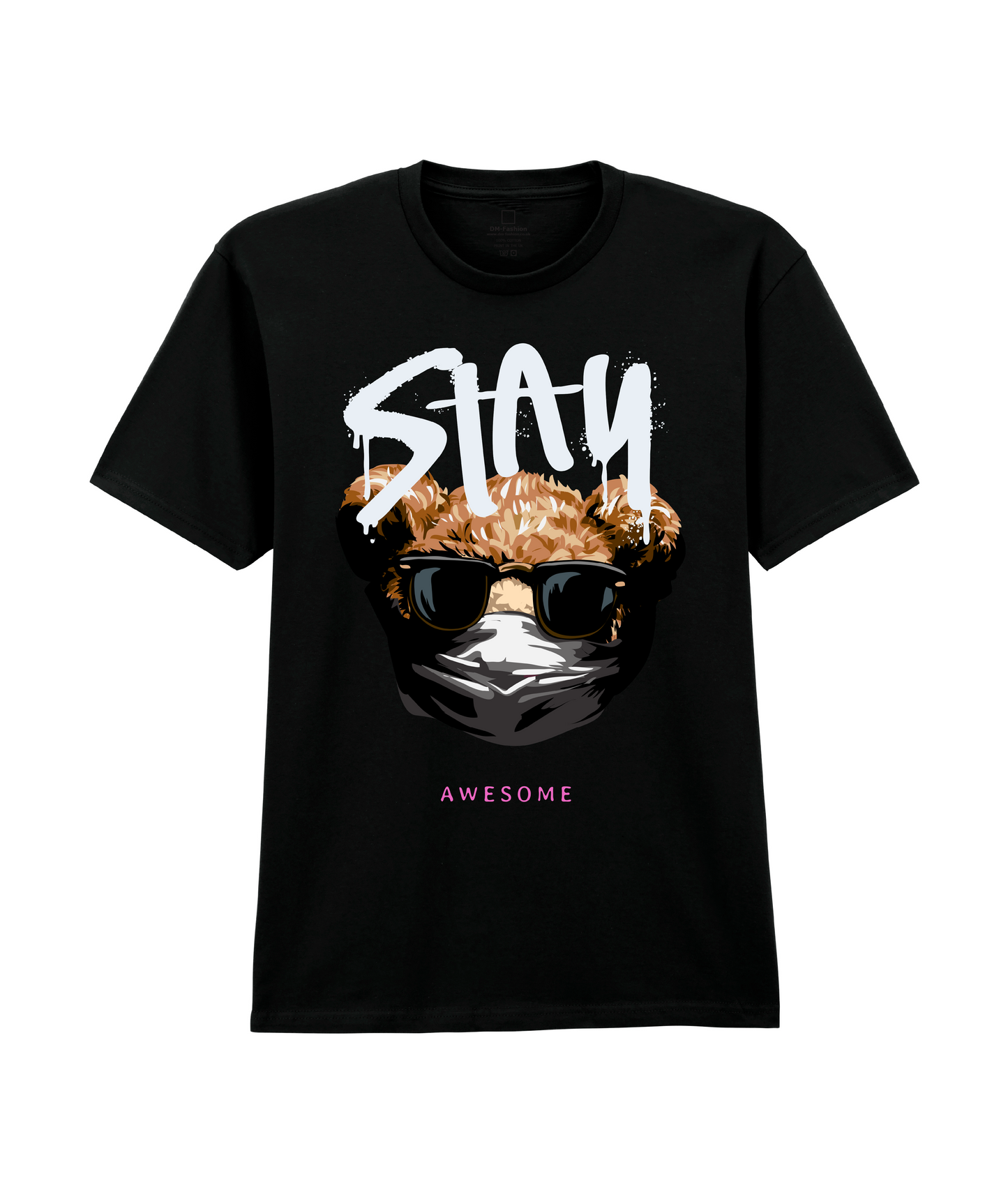 "Stay Awesome Graphic T-Shirt | Bold Urban Style Tee"